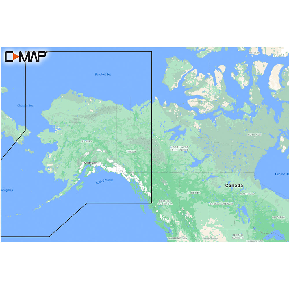 C-MAP M-NA-Y208-MS Alaska REVEAL&trade; Coastal Chart