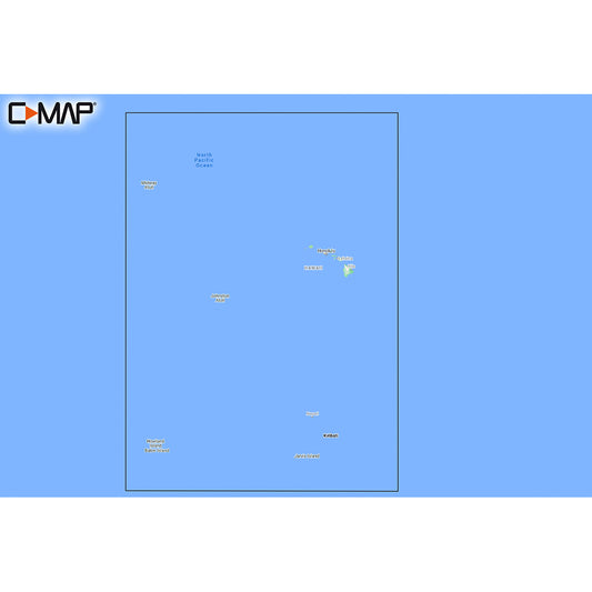 C-MAP M-NA-Y210-MS Hawaii Marshall Islands French Polynesia REVEAL&trade; Coastal Chart