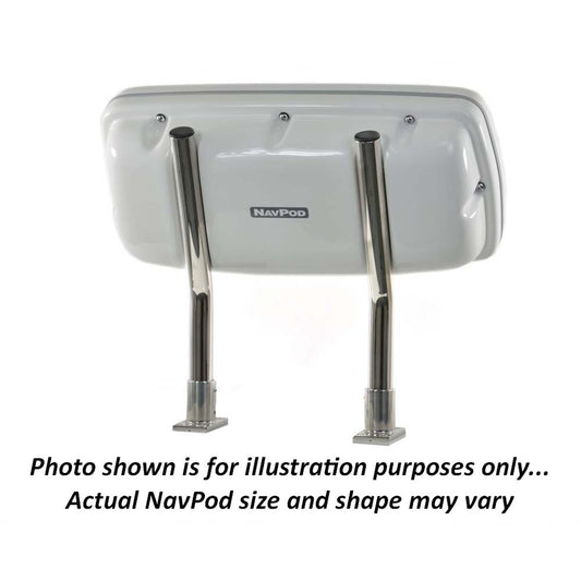 NavPod SystemPod Pre-Cut f/Garmin GPSMAP&reg; 923, 923xsv, 943 &amp; 943xsv on Right &amp; 2 Instruments (3.6&Prime; holes) f/9.5&Prime; Wide Guard