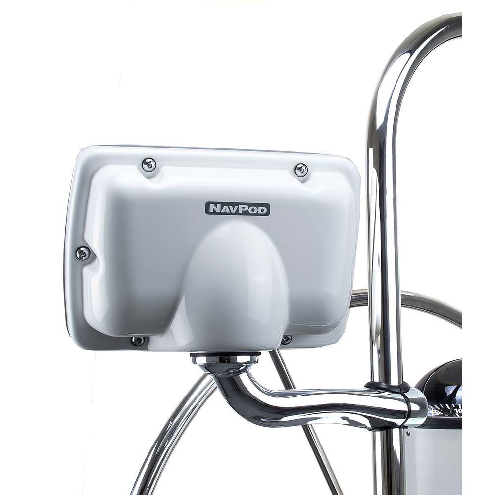 NavPod RailMount Pre-Cut f/Simrad GO7 XSE, GO7 XSR &amp; B&amp;G Vulcan 7R (Fits 1&Prime; or 1.25&Prime; Tubing)