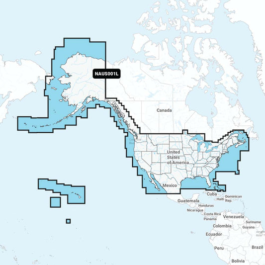 Navionics+ NAUS001L - U.S. &amp; Coastal Canada