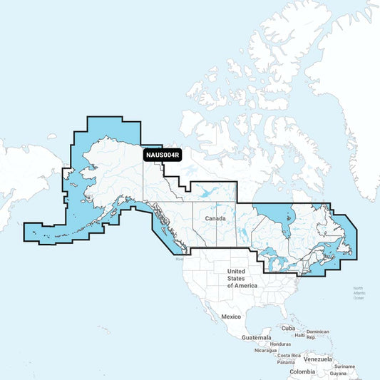 Navionics+ NAUS004R - Canada &amp; Alaska