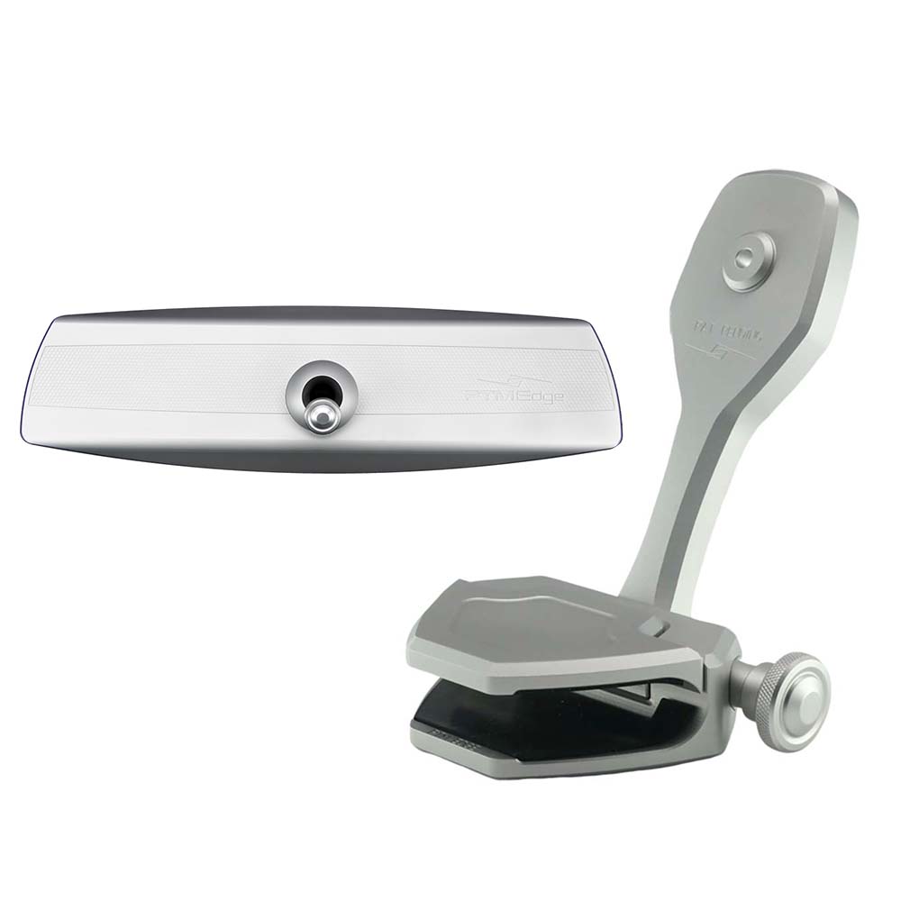 PTM Edge Mirror/Bracket Kit w/VR-140 Elite Mirror &amp; ZXR-361 (Silver)