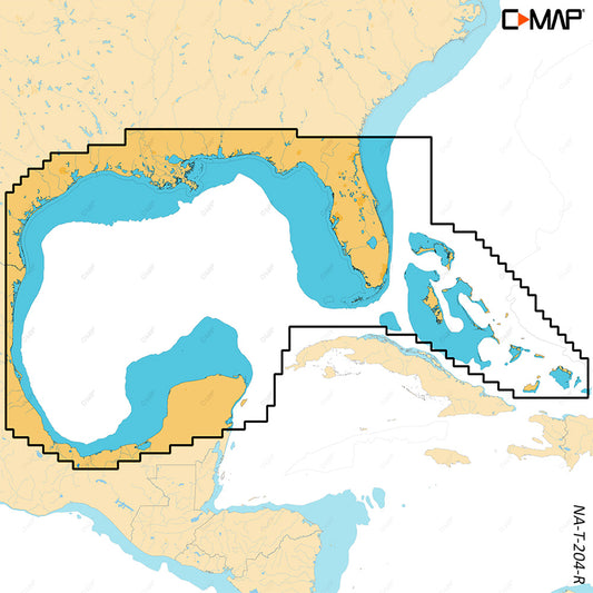 C-MAP REVEAL&trade; X - Gulf of Mexico &amp; Bahamas
