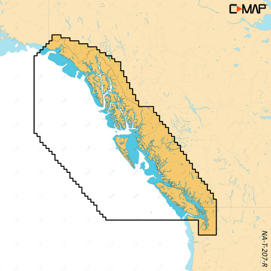 C-MAP REVEAL&trade; X - British Columbia &amp; Puget Sound