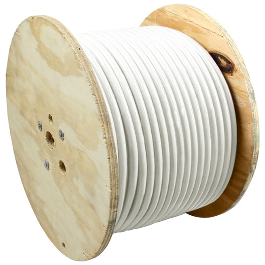 Pacer White 6 AWG Battery Cable - 500&#39;