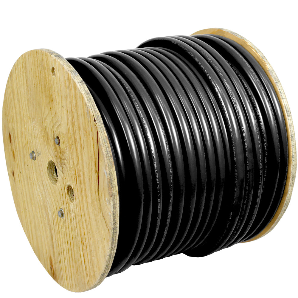 Pacer Black 3/0 AWG Battery Cable - 250&#39;