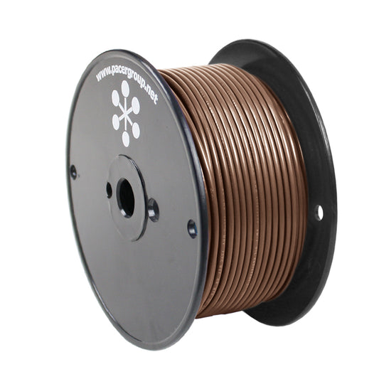 Pacer Brown 18 AWG Primary Wire - 250&#39;