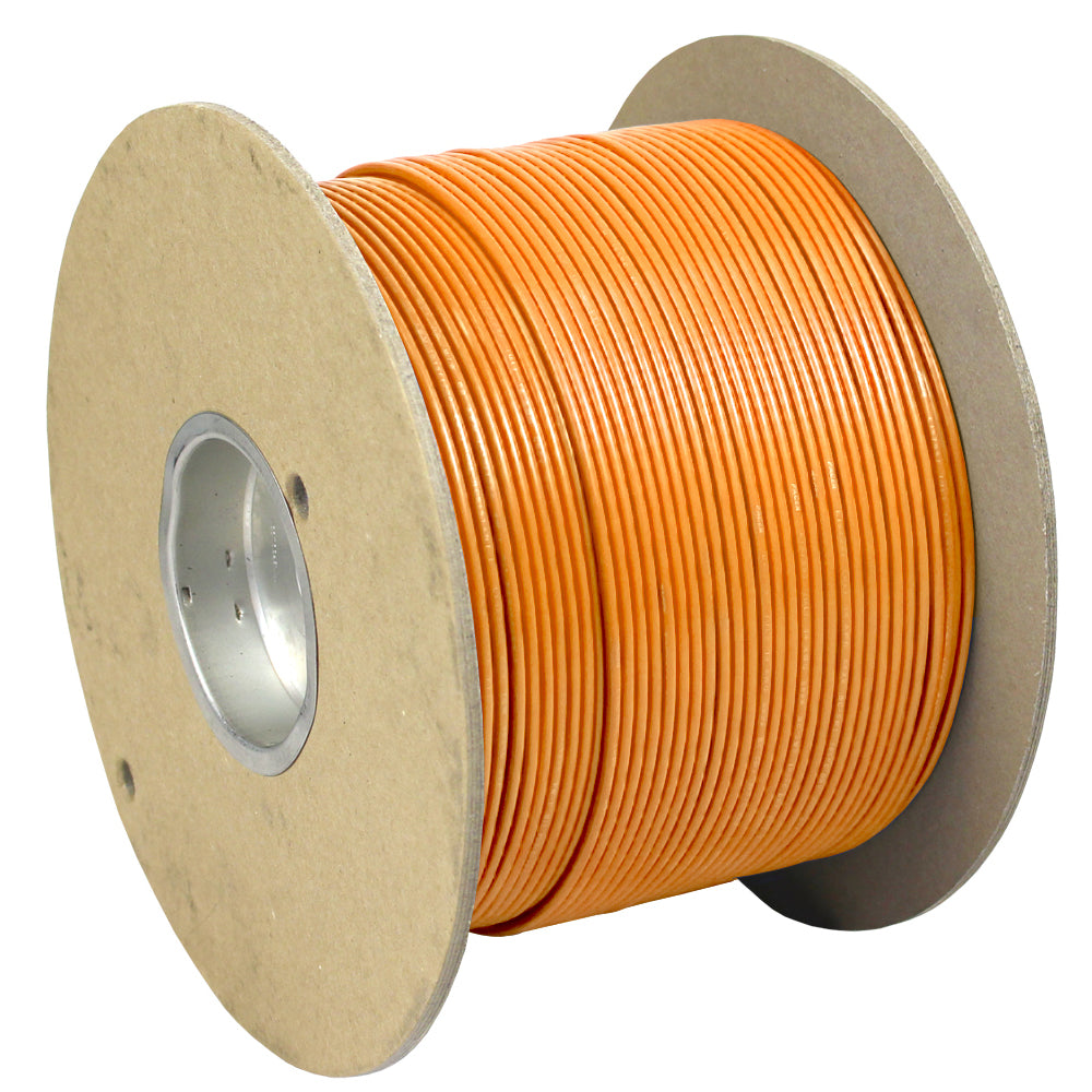 Pacer Orange 18 AWG Primary Wire - 1,000&#39;