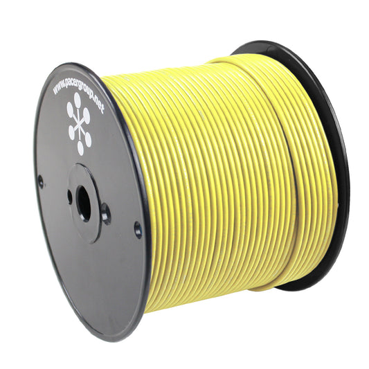 Pacer Yellow 16 AWG Primary Wire - 500&#39;