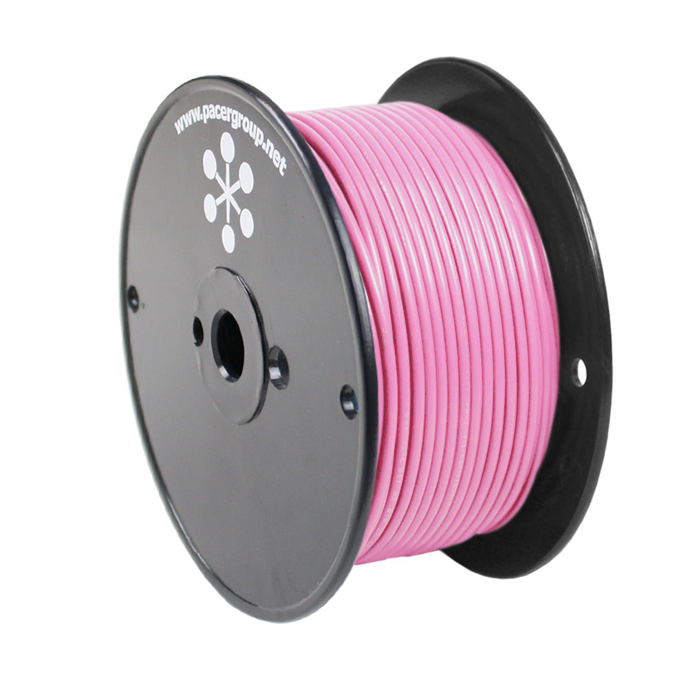 Pacer Pink 14 AWG Primary Wire - 250&#39;
