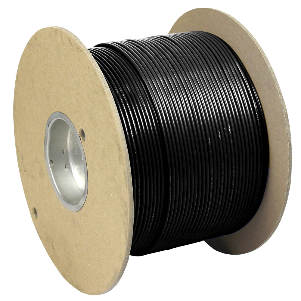 Pacer Black 8 AWG Primary Wire - 1,000&#39;