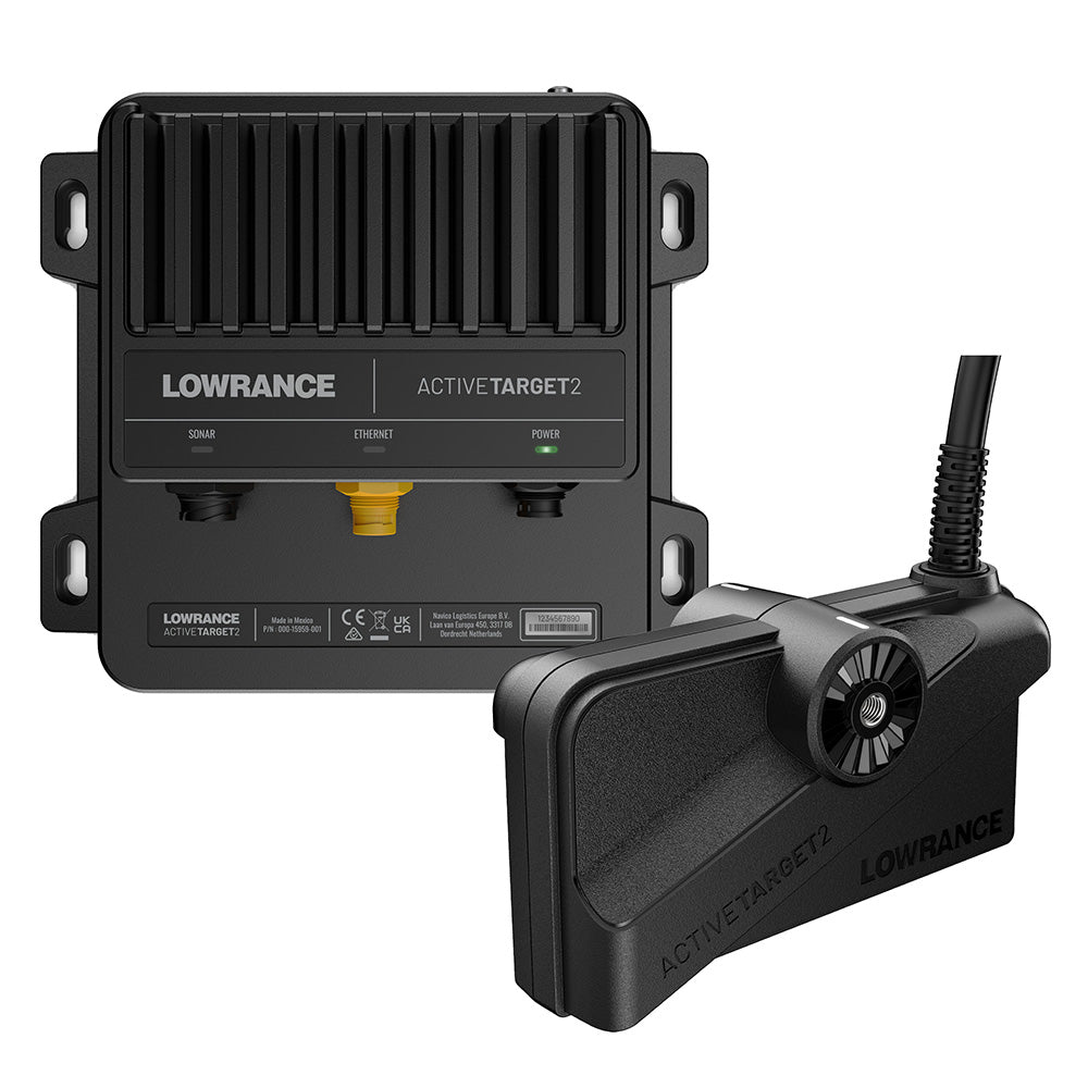 Lowrance ActiveTarget&reg; 2 Live Sonar w/Transducer (Module + XDCR+ Mounts)