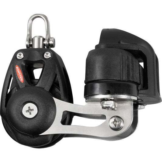 Ronstan Series 40 Orbit Single BB Block w/Cleat &amp; Swivel