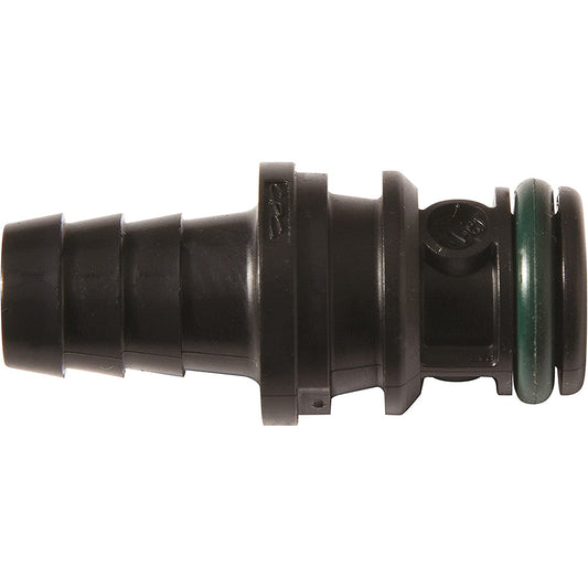 Attwood Universal Sprayless Connector &ndash; Hose Male (5/16"-3/8")
